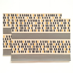 コウテイペンギンの包装紙〈10枚入〉A4サイズ ラッピング デザインペーパー ブックカバー 動物 ペンギン おしゃれ 3枚目の画像