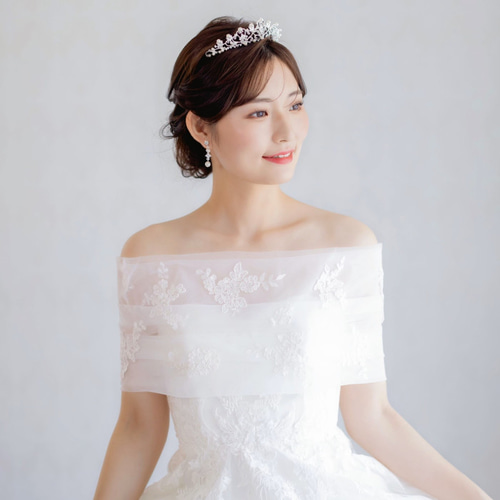 ティアラ 花嫁 結婚式 パール ビジュー プリンセス 挙式 ティアラ 花嫁 結婚式 パール ビジュー プリンセス 挙式