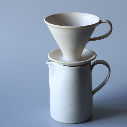 陶器製コーヒードリッパー Kalita カリタ 陶器製コーヒードリッパー ロト（ブラック