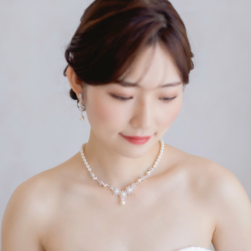 ブライダル 結婚式 ウエディングネックレス 挙式 セレモニー
