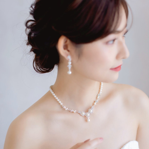 ブライダル 結婚式 ウエディングネックレス 挙式 セレモニー