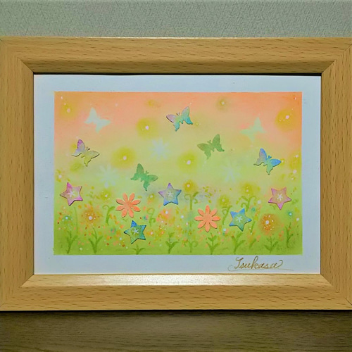 パステルアート 春野の宵 パステル画原画 絵画 T's Arts 通販
