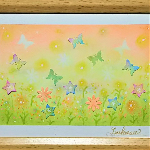 パステルアート 春野の宵 パステル画原画 絵画 T's Arts 通販