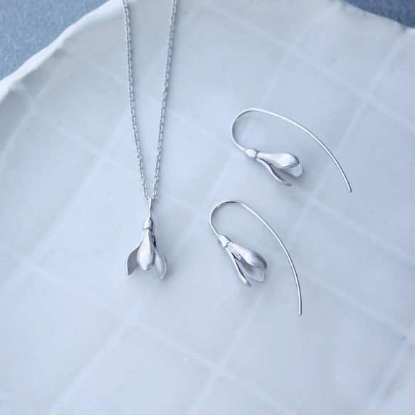 雪花莲項鍊 第1張的照片