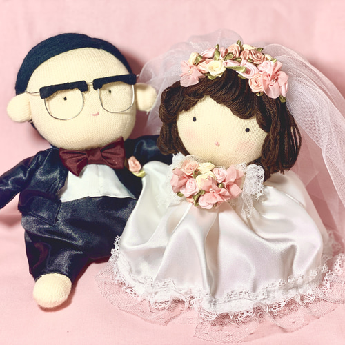 オーダーメイド】⁂似顔絵 ウェルカムドール⁂ 結婚式❤︎ウェディング