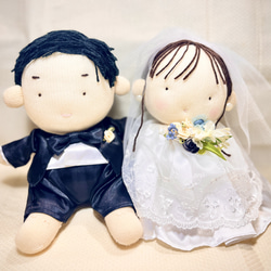 オーダーメイド】⁂似顔絵 ウェルカムドール⁂ 結婚式❤︎ウェディング