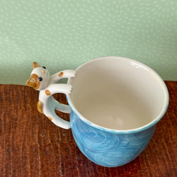 猫取ってマグ(茶白猫)『猫のマグカップ』 2枚目の画像