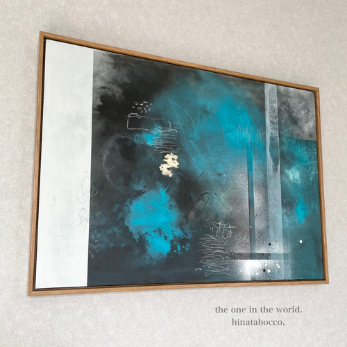 絵画☆原画（1点限り）「天ノ川（Milky Way）」（アクリル水彩画