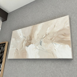 超希少◇がんどうあつし1998肉筆絵画過去の実験作品『風景(キュビズム
