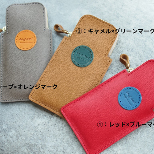 スリムメガネポーチ カラフルモデル』【送料込み】薄くて多機能
