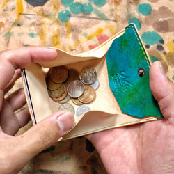 ☆オーダーメイド☆世界でたった1つの手染めの革財布☆ 長財布 NA