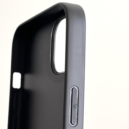 大きめドット水玉 耐衝撃 グリップ ミラー ケース iPhoneケース iPhone