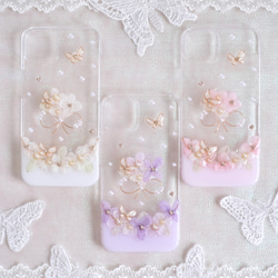 LiLiCoページ☆押し花ケース 押し花 スマホケース・カバー のおすすめ