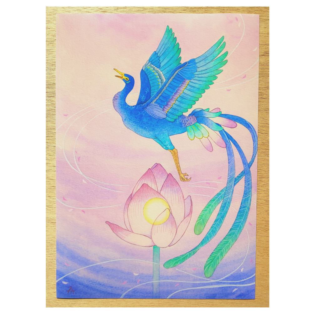 【新品】絵絹額（絵絹張り済）A4判　主に日本画にどうぞ
