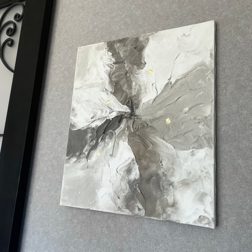 現代アート　53×45.5㎝　テクスチャーアート　モダン　インテリア　抽象画 現代アート 53×45.5㎝ テクスチャーアート モダン インテリア 抽象画
