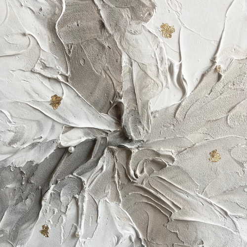 現代アート 53×45.5㎝ テクスチャーアート 大きめ モダン アート