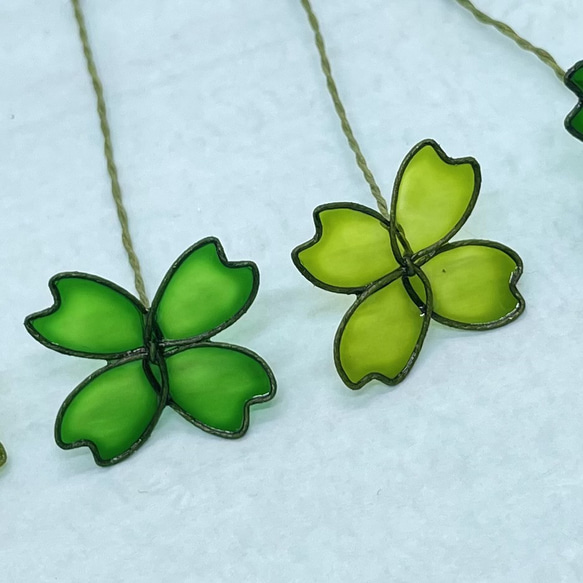 使い方色々 四つ葉のクローバー 1本60円 アートフラワー ゆきねえ 通販