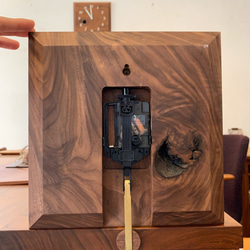 振り子時計〜ウォールナット、オーク、ブラックチェリー 7枚目の画像