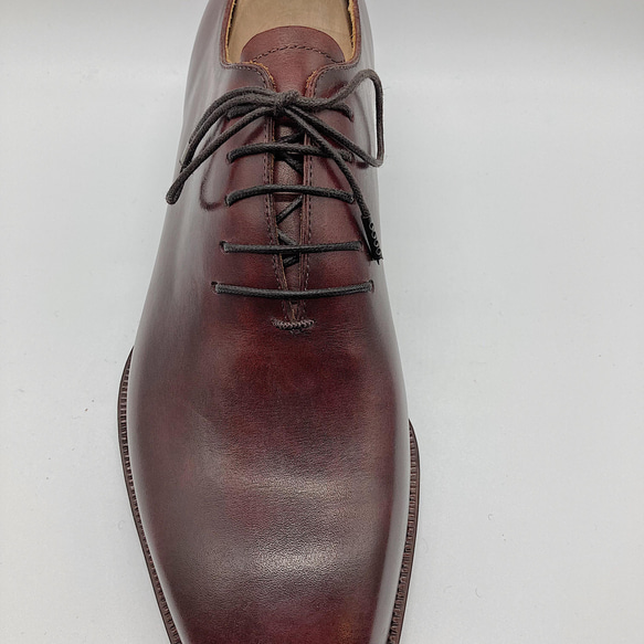 【受注生産】高級 ハンドソーンウェルテッド製法 Whole cut Oxford(ホールカットオックスフォード) 3枚目の画像