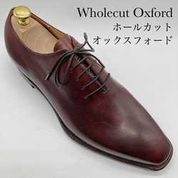 【受注生産】高級 ハンドソーンウェルテッド製法 Whole cut Oxford(ホールカットオックスフォード) 1枚目の画像