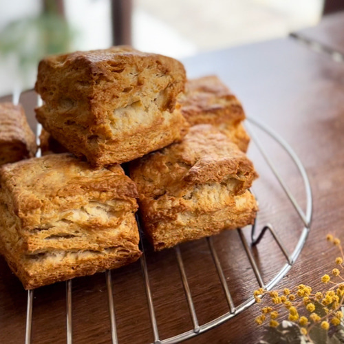 国産全粒粉のざくざくスコーン6個セット 焼き菓子 あひる珈琲