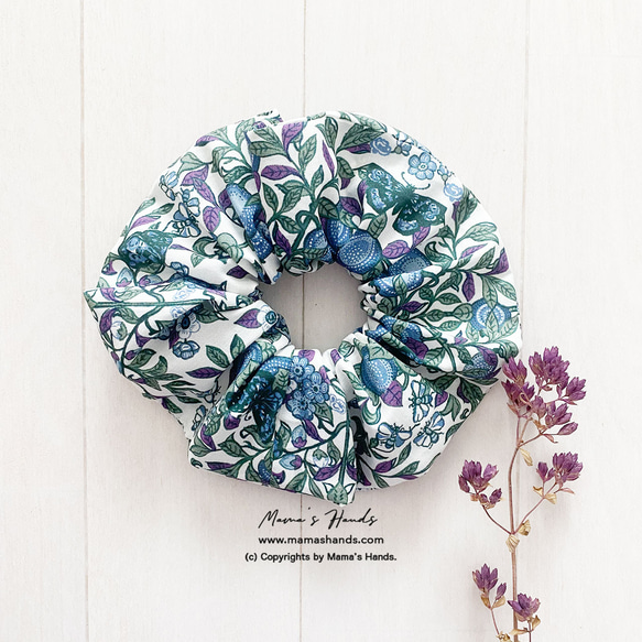 リバティ ハンドメイド シュシュとヘアゴム 50