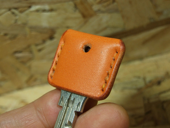 オレンジのキーカバー　 4枚目の画像