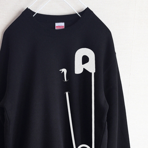 安全ピン？ スウェット スウェット・トレーナー hataken 通販 8685116