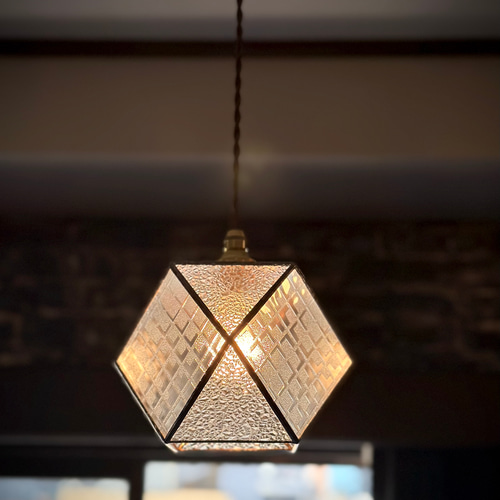 昭和レトロ 多角形ペンダントランプ シーリングライト