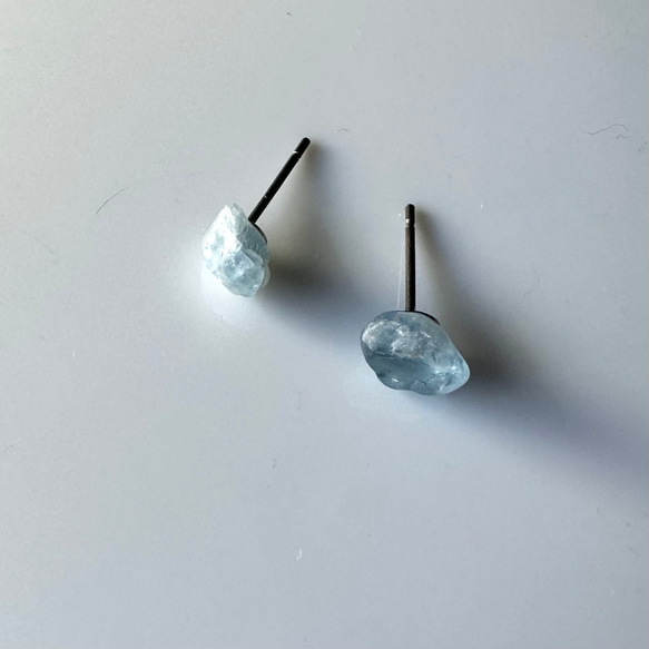 海藍寶石耳環 第2張的照片