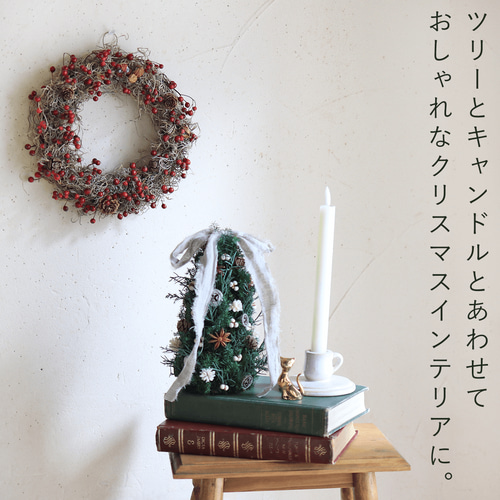 ドライフラワー】野バラの実のリース ◇大人気の赤い野バラの実の