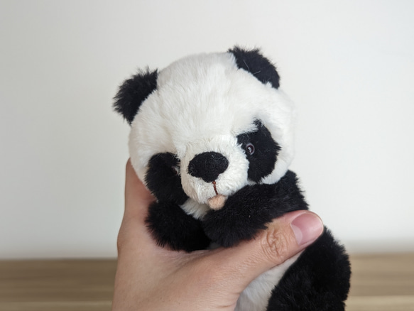 【設情狂 Fu's workshop】手工泰迪熊 玩偶 娃娃 - 熊貓 第5張的照片