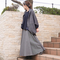 銷量超過1500件！ 【自由調節半身裙】經典百搭的原創單品 * 一件讓你愛不釋手多年的單品 * 每一個動作都展現優美身形 * 灰 第14張的照片