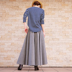 銷量超過1500件！ 【自由調節半身裙】經典百搭的原創單品 * 一件讓你愛不釋手多年的單品 * 每一個動作都展現優美身形 * 灰 第10張的照片