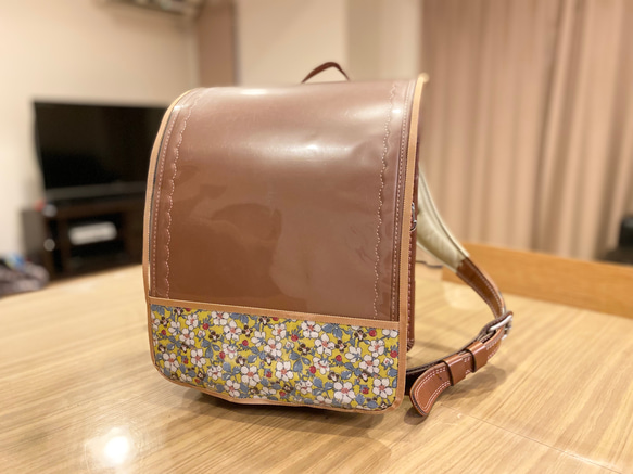 ランドセルカバー　ハンドメイド　オーダー conosaki つむもの 全かぶせ専用】ランドセルカバー♡オーダー