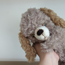 【設情狂 Fu's workshop】手工泰迪熊 玩偶 娃娃 - 小狗 第5張的照片