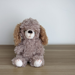 【設情狂 Fu's workshop】手工泰迪熊 玩偶 娃娃 - 小狗 第7張的照片