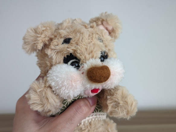 【設情狂 Fu's workshop】手工泰迪熊 玩偶 娃娃 - 復古狗 第1張的照片