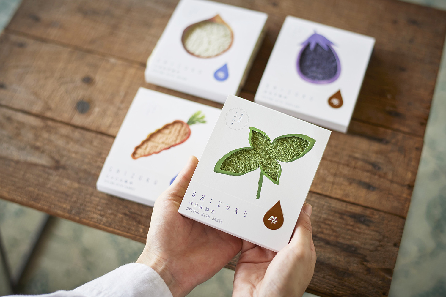 タオルハンカチ 18cm さんかくとしずく ハンドタオル タオルハンカチ