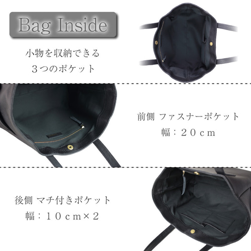 オンオフ両立した、頼れるトートバッグ グレージュ レディース