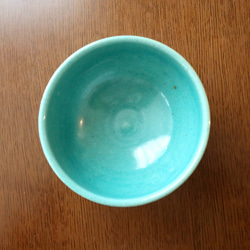 トルコ青釉の飯碗 ＊ ４ 8枚目の画像
