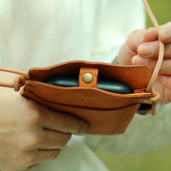 單肩簡約智慧型手機包 第10張的照片