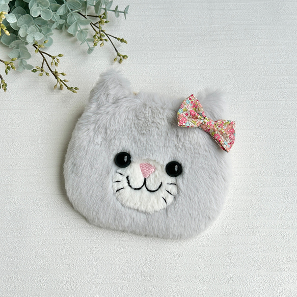 ねこのふわふわ移動ポケット(ふたなし) その他入園グッズ megumi 通販