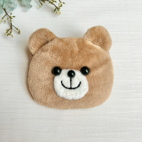 くまのふわふわ移動ポケット（ふたなし) その他入園グッズ megumi 通販