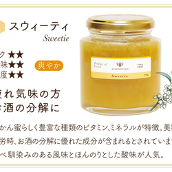 【 Raw Honey 】スウィーティハニー/みかん蜜〈Gift size_70g〉 3枚目の画像