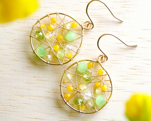 黄色のバルーンピアス bf013e557f27cb6496eb5c3c263bae