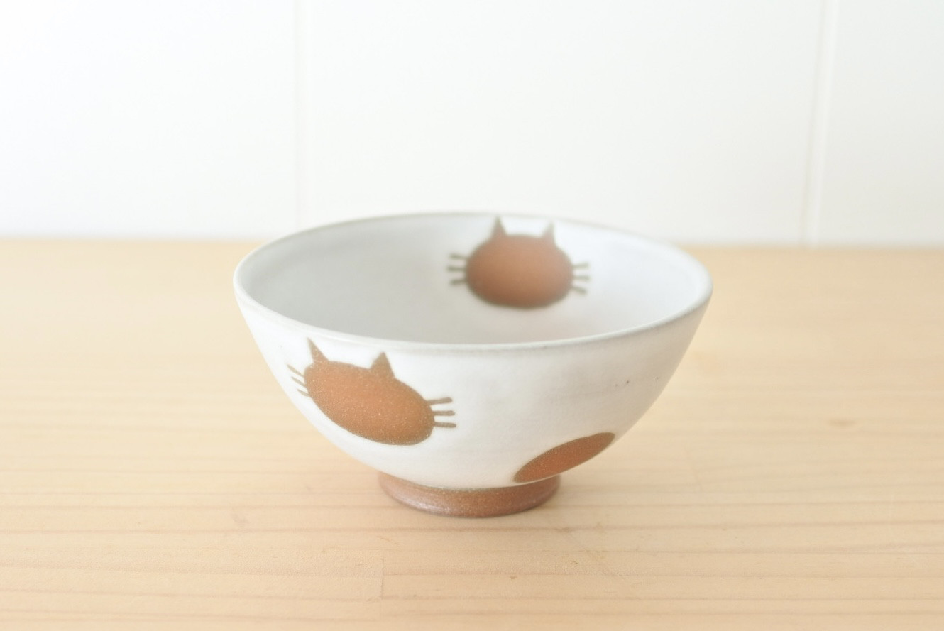 猫村さん　茶碗 AMETSUCHI／芦田尚美 OFFICIAL ONLINE SHOP | HOSHITSUCHI 猫村