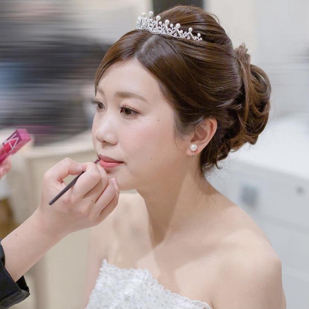 【ゼクシィ掲載】パール　クラウン　クラシカル　花嫁　結婚式　低めティアラ　ロイヤルウエディング　  T16