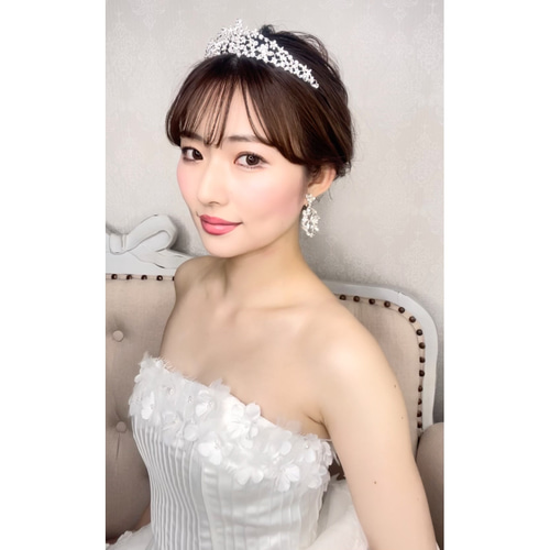 クラシカル キラキラ 花嫁 結婚式 ビジュー スワロ ロイヤル