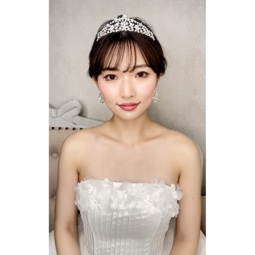 クラシカル キラキラ 花嫁 結婚式 ビジュー スワロ ロイヤル